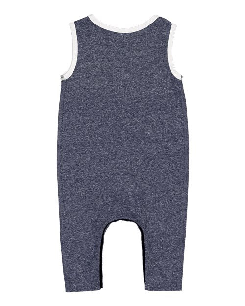 Rabbit Skins Infant Harborside M'elange Tank Romper Rabbit Skins