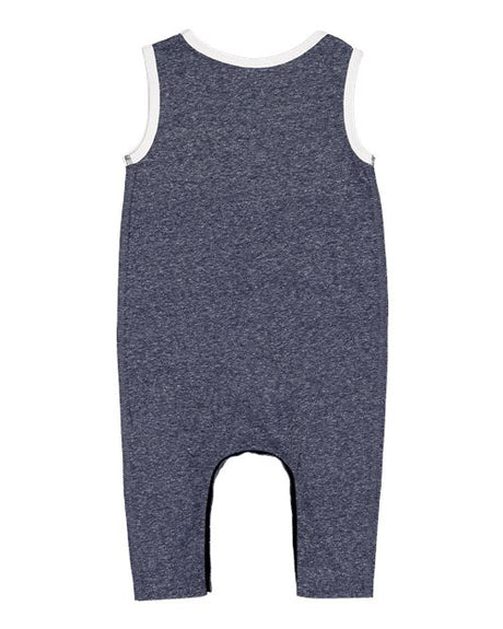 Rabbit Skins Infant Harborside M'elange Tank Romper Rabbit Skins