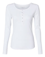 Boxercraft Women's Harper Long Sleeve Henley Boxercraft