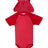 Rabbit Skins Fine Jersey Infant Short Sleeve Raglan Bodysuit with Hood & Ears Rabbit Skins