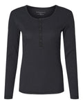 Boxercraft Women's Harper Long Sleeve Henley Boxercraft