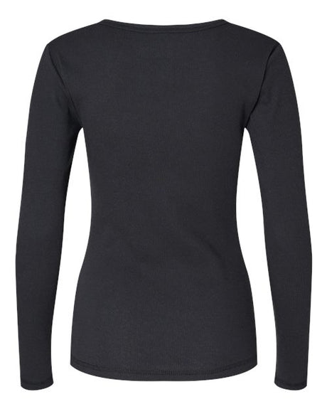 Boxercraft Women's Harper Long Sleeve Henley Boxercraft