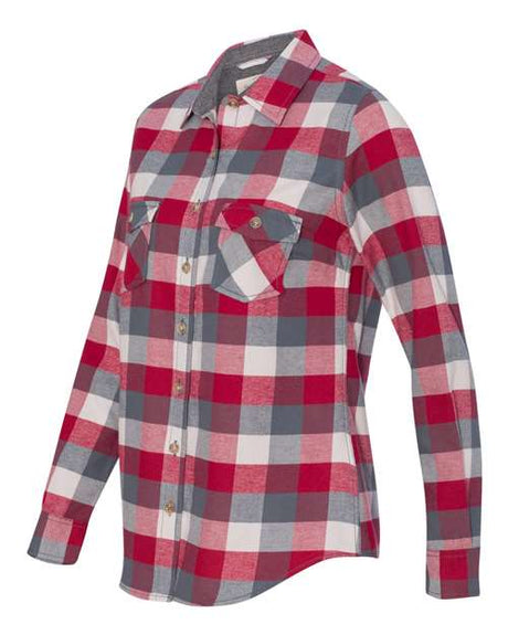 Weatherproof Women's Vintage Brushed Flannel Long Sleeve Shirt Weatherproof