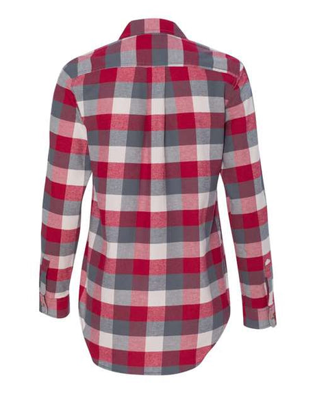 Weatherproof Women's Vintage Brushed Flannel Long Sleeve Shirt Weatherproof