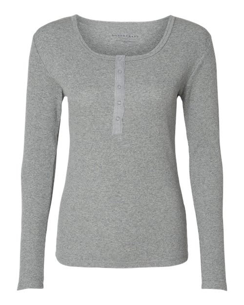 Boxercraft Women's Harper Long Sleeve Henley Boxercraft