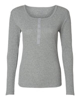 Boxercraft Women's Harper Long Sleeve Henley Boxercraft