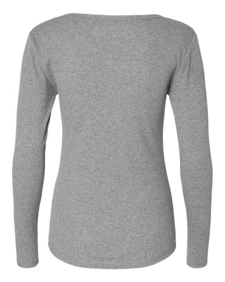 Boxercraft Women's Harper Long Sleeve Henley Boxercraft