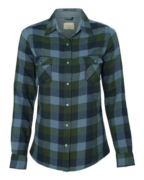 Weatherproof Women's Vintage Brushed Flannel Long Sleeve Shirt Weatherproof