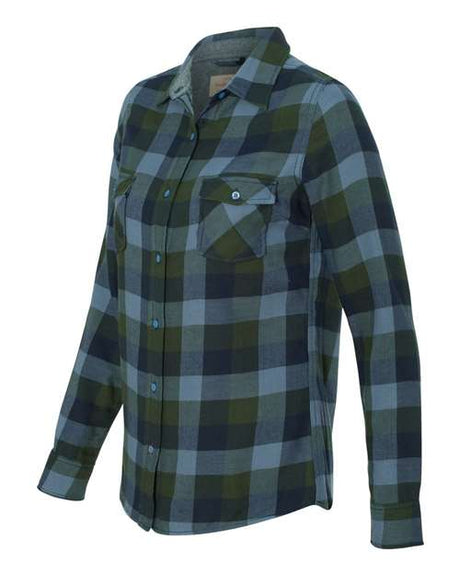 Weatherproof Women's Vintage Brushed Flannel Long Sleeve Shirt Weatherproof