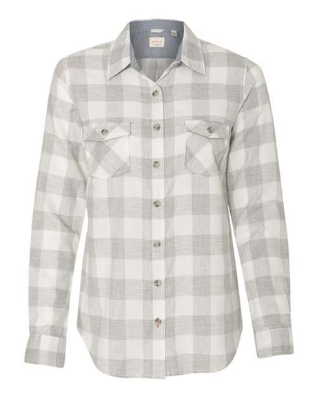 Weatherproof Women's Vintage Brushed Flannel Long Sleeve Shirt Weatherproof