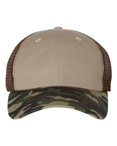 Sportsman Men's Contrast-Stitch Mesh-Back Cap Sportsman