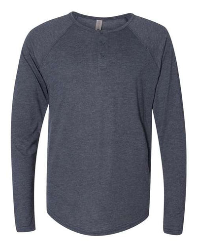 Next Level Men's Triblend Long Sleeve Henley