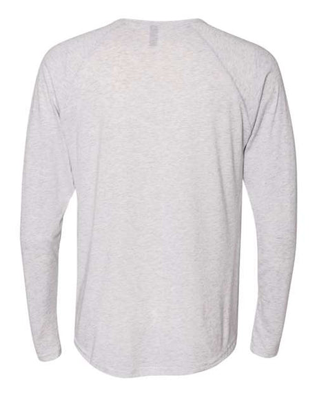 Next Level Men's Triblend Long Sleeve Henley Next Level Apparel