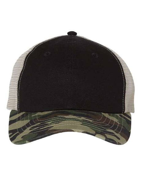 Sportsman Men's Contrast-Stitch Mesh-Back Cap Sportsman