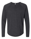 Next Level Men's Triblend Long Sleeve Henley Next Level Apparel