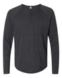 Next Level Men's Triblend Long Sleeve Henley Next Level Apparel
