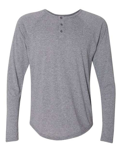 Next Level Men's Triblend Long Sleeve Henley