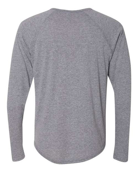 Next Level Men's Triblend Long Sleeve Henley Next Level Apparel