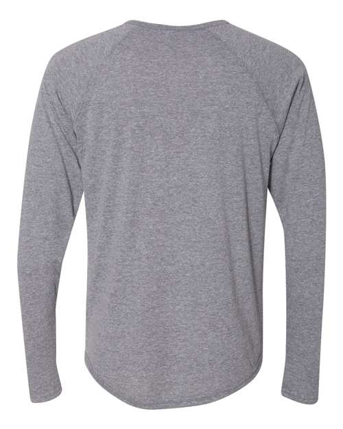 Next Level Men's Triblend Long Sleeve Henley Next Level Apparel