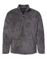 J. America Men's Boundary Shag Frosty Sherpa Quarter-Zip Pullover J. America
