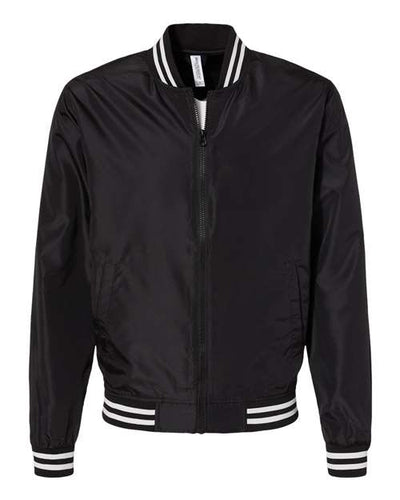 Independent Trading Co. Men's Lightweight Bomber Jacket
