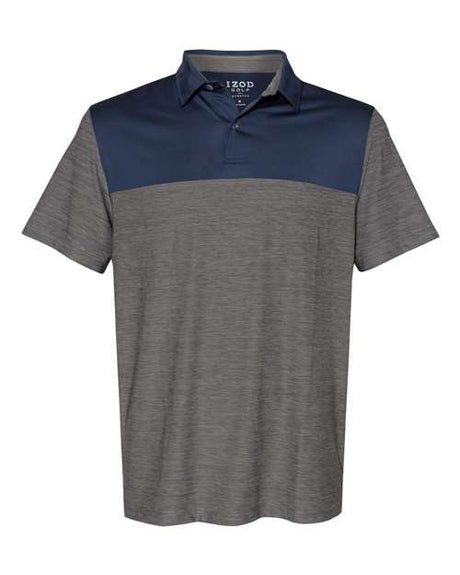 IZOD Men's Colorblocked Space-Dyed Polo IZOD