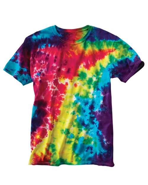 Dyenomite Unisex Slushie Crinkle Tie Dye T-Shirt Dyenomite