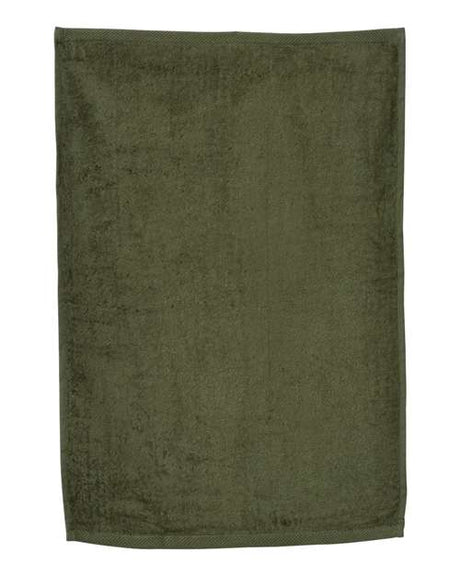 Q-Tees Deluxe Hemmed Hand Towel Q-Tees