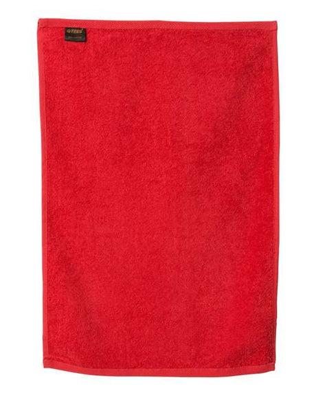 Q-Tees Deluxe Hemmed Hand Towel Q-Tees
