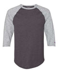 Champion Men's Premium Fashion Raglan Three-Quarter Sleeve Baseball T-Shirt Champion