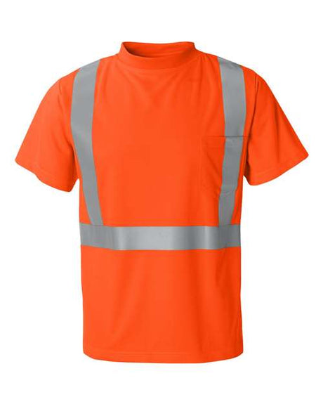 Kishigo Men's High Performance Microfiber T-Shirt Kishigo
