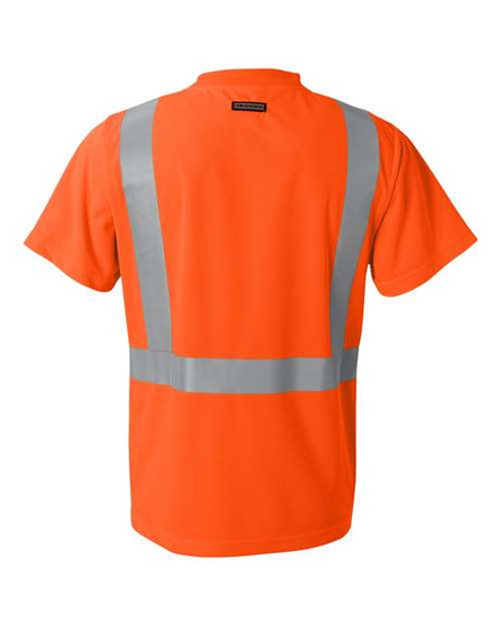 Kishigo Men's High Performance Microfiber T-Shirt Kishigo