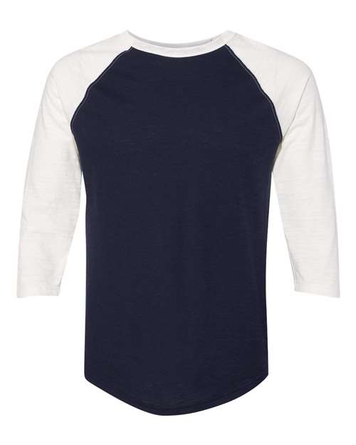 Champion Men's Premium Fashion Raglan Three-Quarter Sleeve Baseball T-Shirt Champion