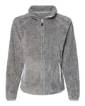 J. America Women's Boundary Shag Frosty Sherpa Full-Zip J. America