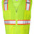 Kishigo Men's Ultra-Cool Solid Front Vest with Mesh Back Kishigo