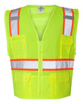 Kishigo Men's Ultra-Cool Solid Front Vest with Mesh Back Kishigo