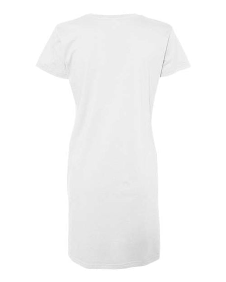 LAT Women's V-Neck Fine Jersey Coverup LAT