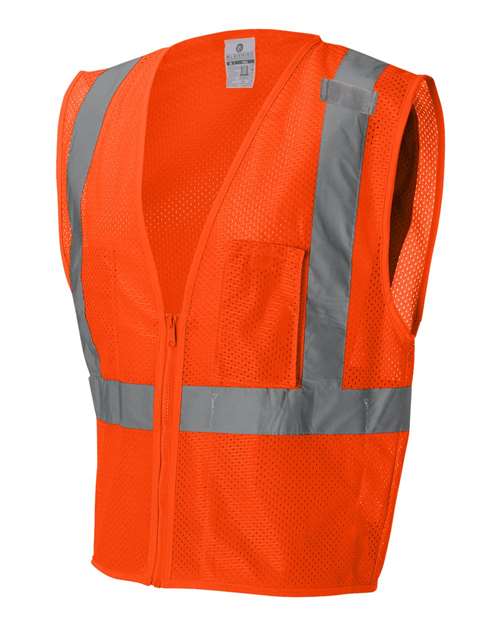 Kishigo Men's Ultra-Cool Mesh Vest with Pockets Kishigo
