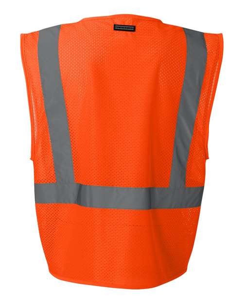 Kishigo Men's Ultra-Cool Mesh Vest with Pockets Kishigo