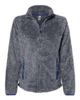 J. America Women's Boundary Shag Frosty Sherpa Full-Zip J. America