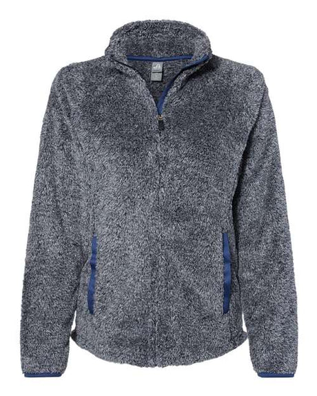 J. America Women's Boundary Shag Frosty Sherpa Full-Zip J. America
