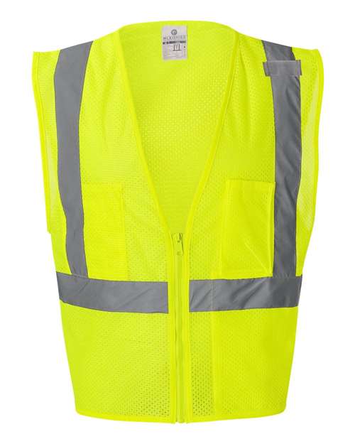 Kishigo Men's Ultra-Cool Mesh Vest with Pockets Kishigo