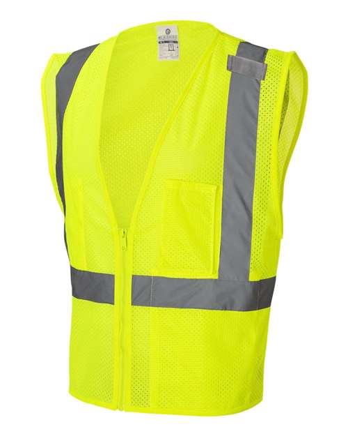 Kishigo Men's Ultra-Cool Mesh Vest with Pockets Kishigo
