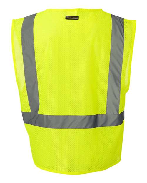Kishigo Men's Ultra-Cool Mesh Vest with Pockets Kishigo