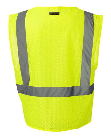 Kishigo Men's Ultra-Cool Mesh Vest with Pockets Kishigo