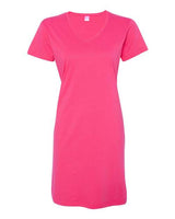 LAT Women's V-Neck Fine Jersey Coverup LAT