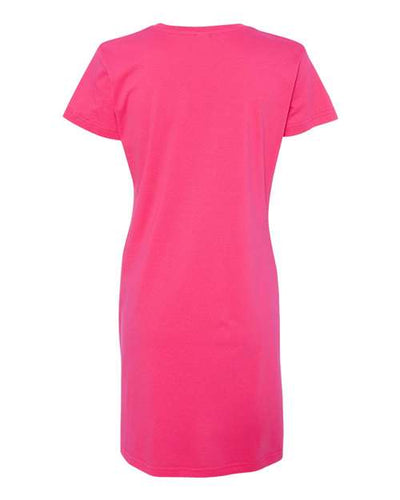 LAT Women's V-Neck Fine Jersey Coverup