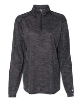 Badger Women's Tonal Blend Quarter-Zip Pullover Badger