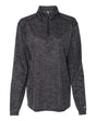Badger Women's Tonal Blend Quarter-Zip Pullover Badger