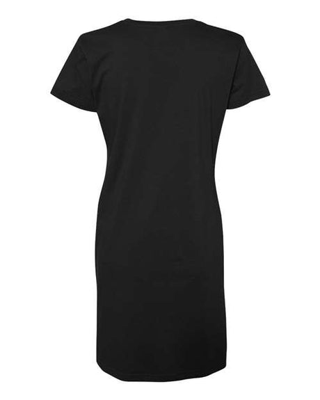 LAT Women's V-Neck Fine Jersey Coverup LAT